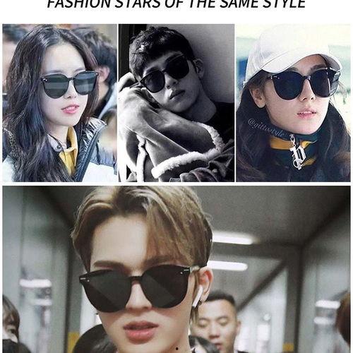网红明星同款墨镜男士,网红明星同款男士墨镜，演绎时尚风采