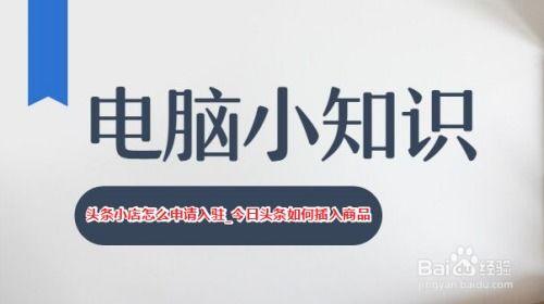 头条小店产品怎么加盟,轻松开启电商创业之旅